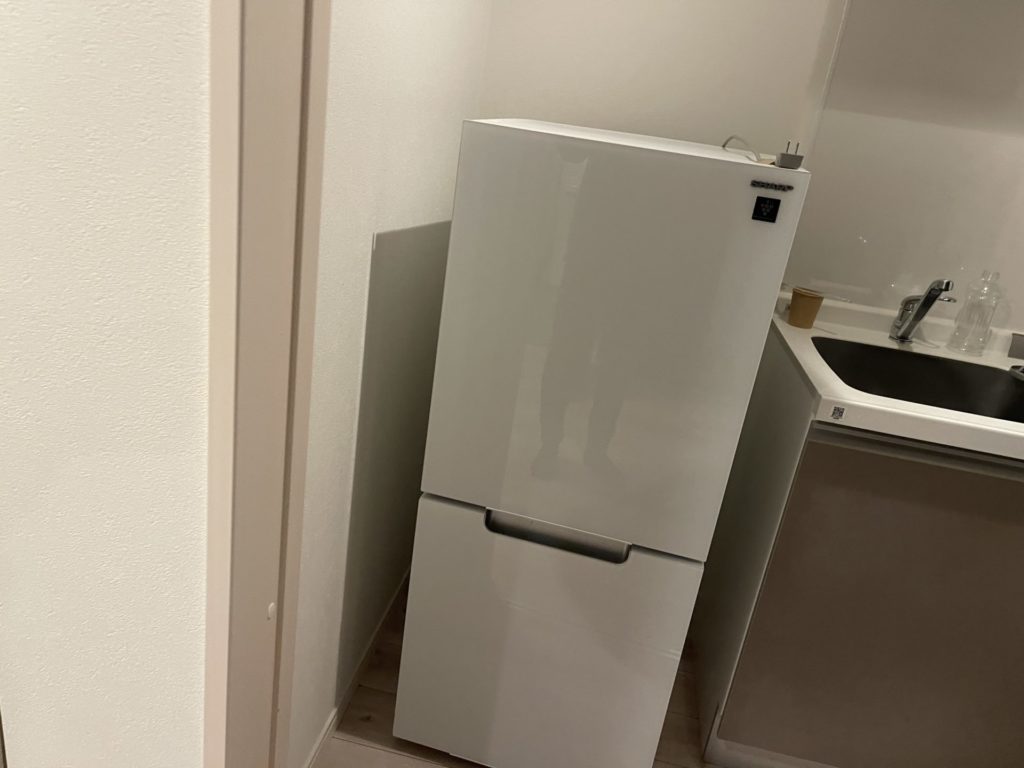 大東市にて引越し作業を行なった冷蔵庫